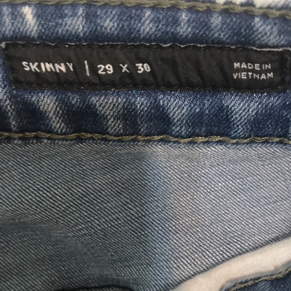 Pacsun light blue wash denim skinny jeans - Picture 6 of 6